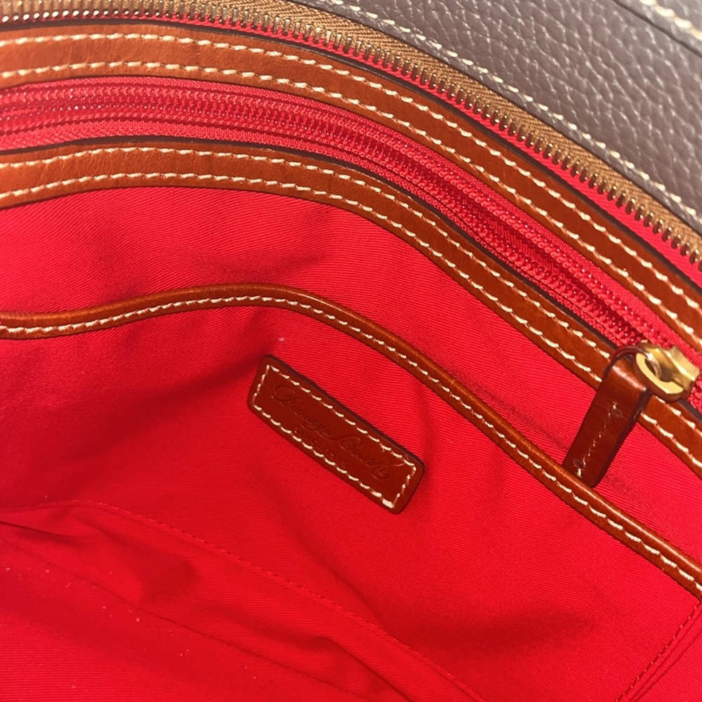 Dooney & Bourke Pebble Grain Small Lexington Tote Purse - Picture 4 of 9